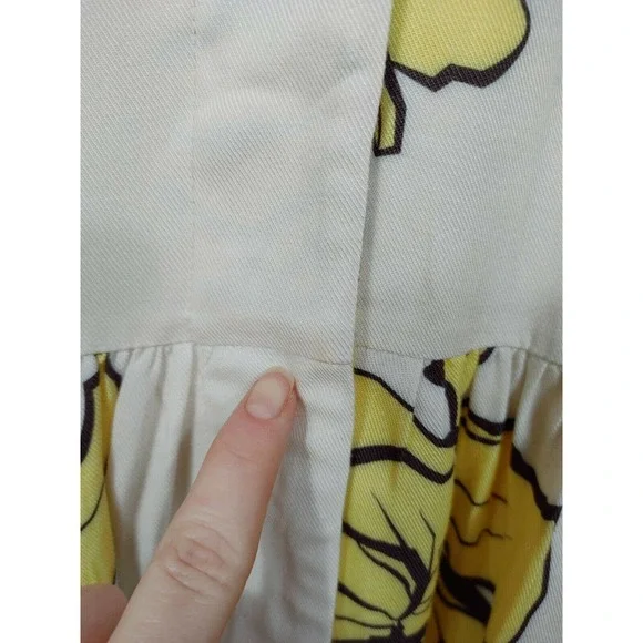 Anthropologie Hutch Saskia Floral Button Down Tiered Maxi Dress $198 Small - Picture 12 of 12